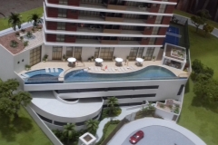 Caramelo Arquitetos, construtora PRIMA, maquete casa cor, no horto florestal