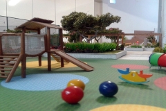 Parque infantil em maquete fisica