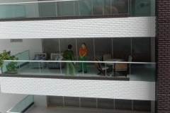 Detalhes de moradores em Maquete Fisica