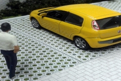 Detalhes em Maquete Fisica Carro