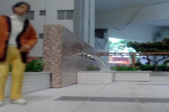 Detalhes de Agua em Maquete Fisica