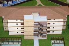 Estilos de Casas em Maquetes de Condomínio